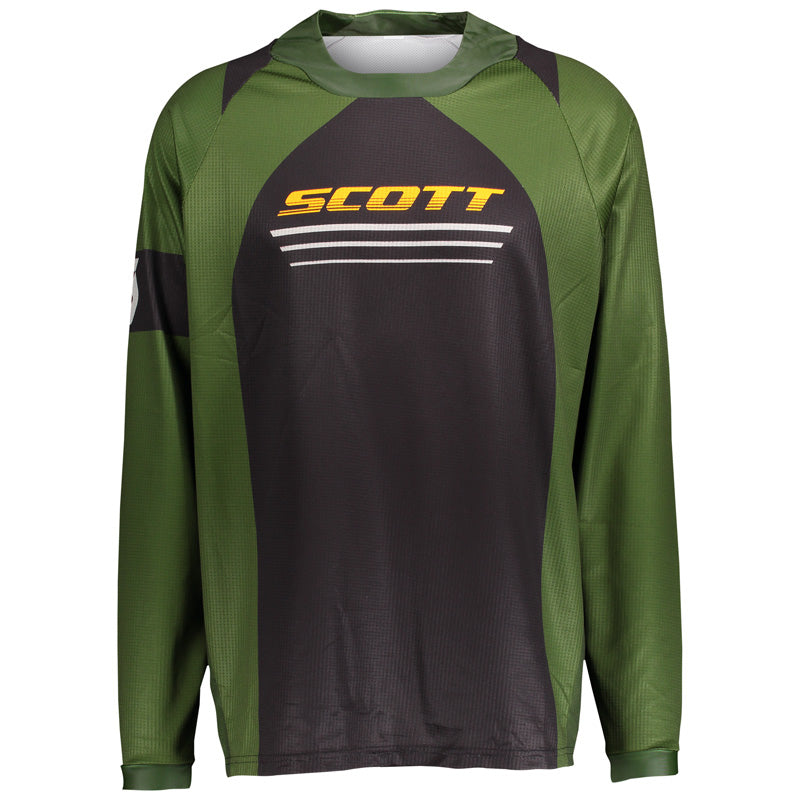 SCOTT JERSEY X-PLORE BLACK/GREEN L 285588-1043008