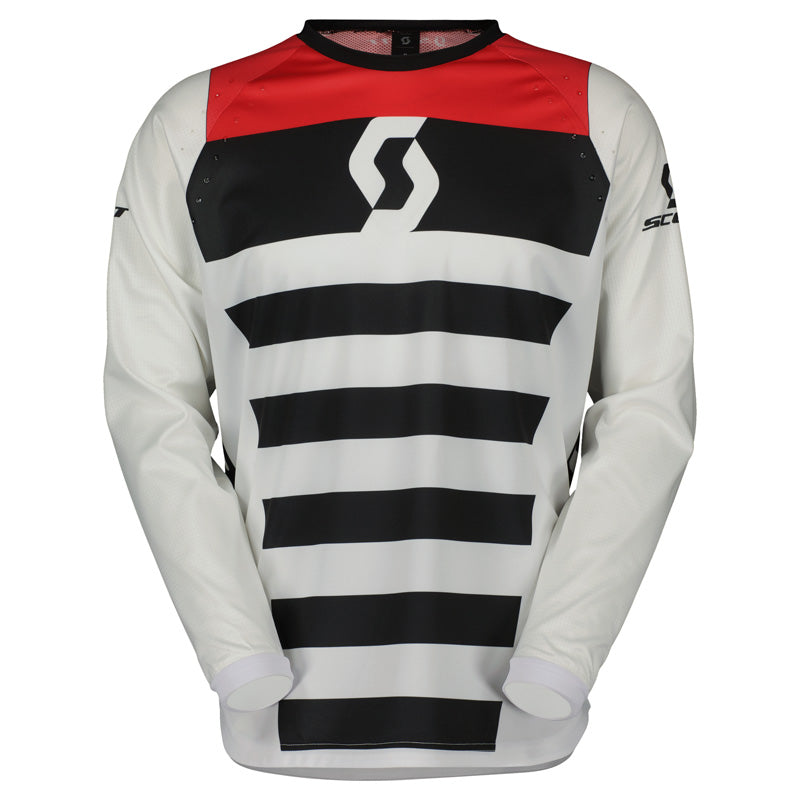 SCOTT XJERSEY EVO RACE WHITE/RED L 418530-1030010