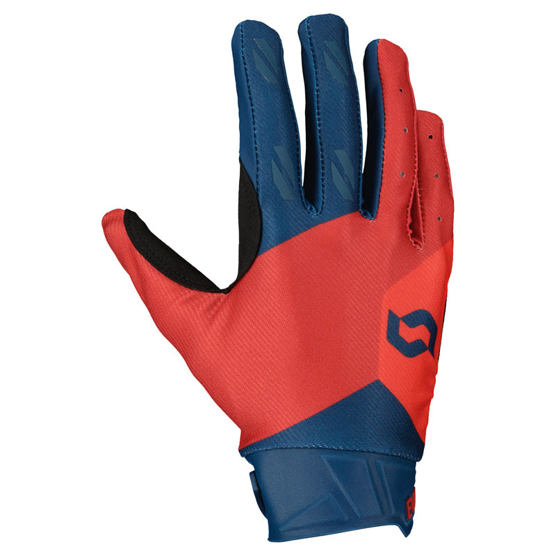 SCOTT GLOVES EVO TRACK DARK BLUE/NEON RED L 418195-7698010