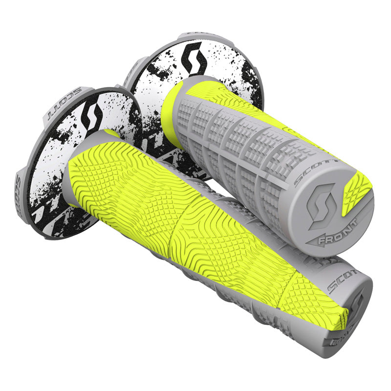 SCOTT XGRIPS US DUECE + DONUTS GREY/NEON YELLOW 219627-5776