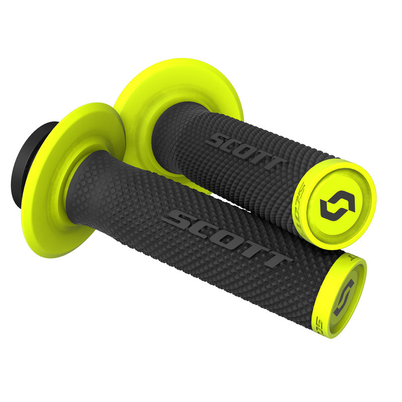 SCOTT XGRIPS SX II LOCK-ON + CAM SET BLACK/YELLOW 292452-1040