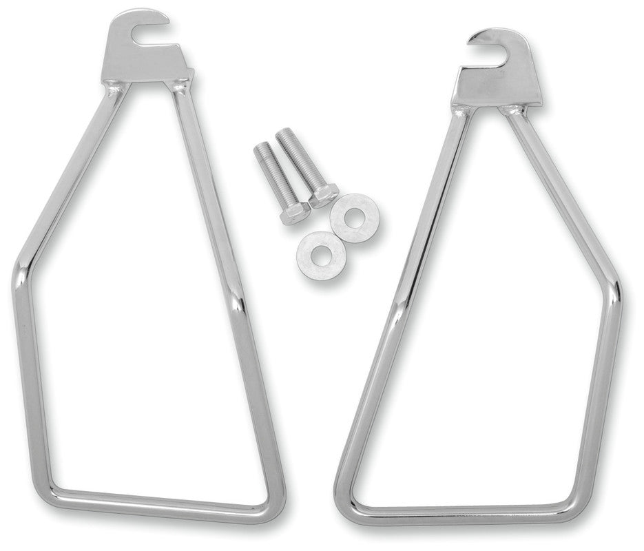 DRAG SPECIALTIES 00-17 FX/FLST SADDLEBAG SUPPORTS 1 BOLT DS-110859