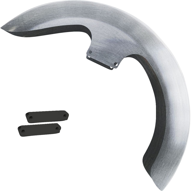 PAUL YAFFE BAGGER NATION THICKY FRONT FENDER - 21" - WITH BLACK ADAPTERS THICKY21-14L-B