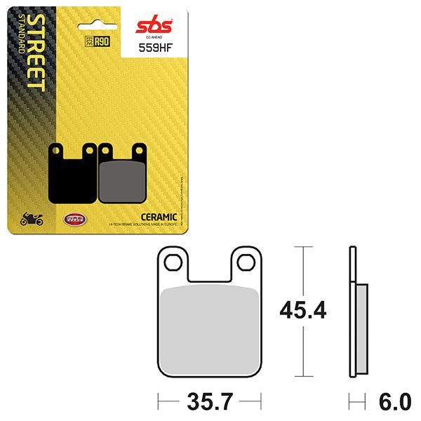 SBS ATV/UTV CERAMIC BRAKE PAD 6190559100