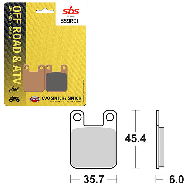 SBS EVO SINTER BRAKE PAD 6280559100