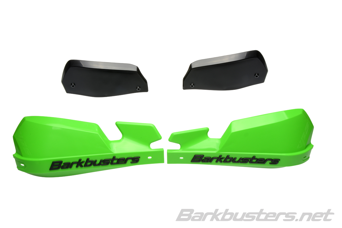 BARKBUSTERS VPS PLASTIC GUARDS ONLY W/VHD. GREEN VPS-003-01-GR