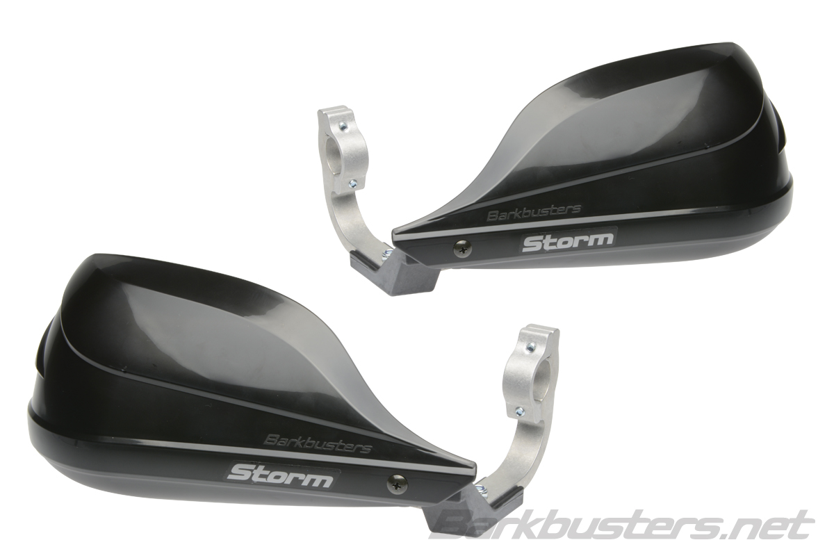 BARKBUSTERS STORM HGUARD S2 BLK SGL.PT.CLMP 1 25.4MM STM-002-01-BK