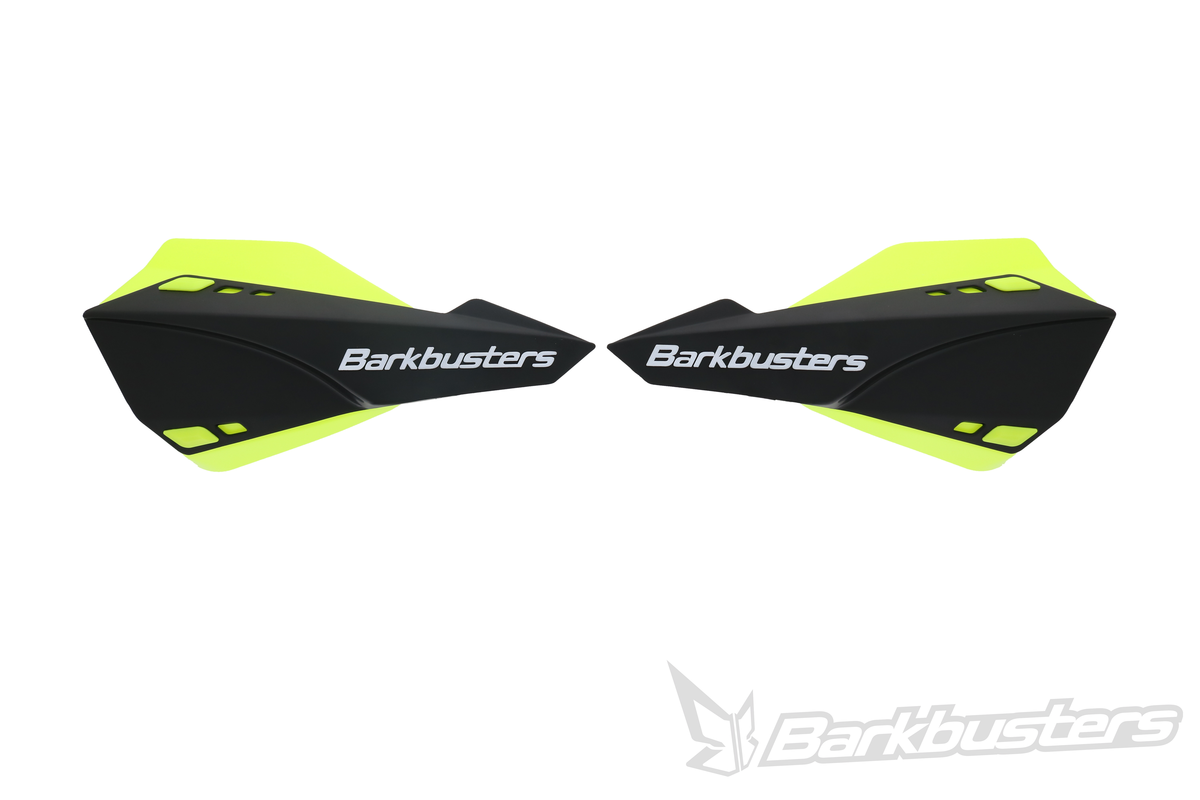 BARKBUSTERS SABRE HGUARD BLACK W/HI.VIZ DEFLECTOR SAB-1BK-02-YH
