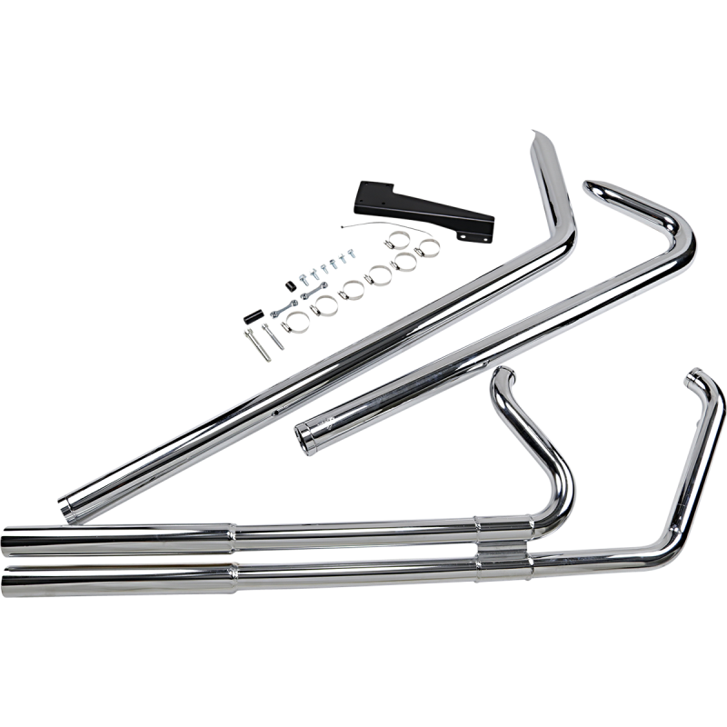 VANCE & HINES 86-11 SOFTAIL BIG SHOTS LONG 2:2 FS CHROME 17923