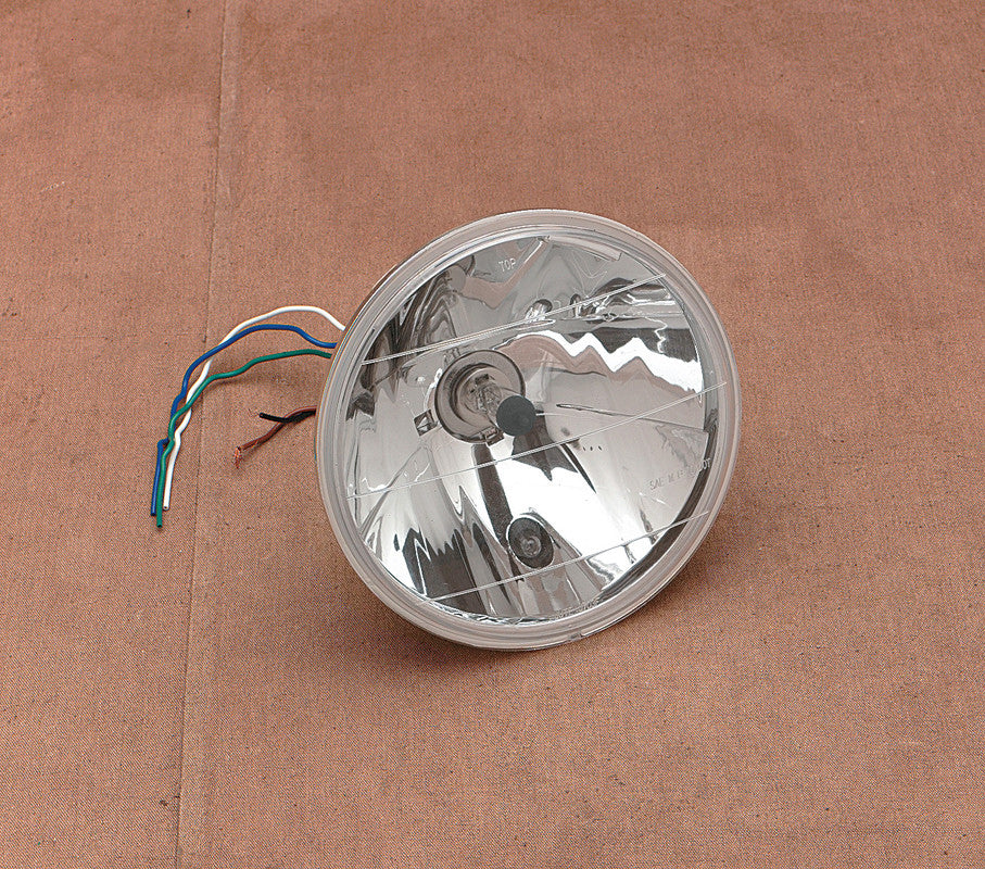 DRAG SPECIALTIES 7" DIAMOND LIGHT W/ H4 BULB DS-280189 DS280189