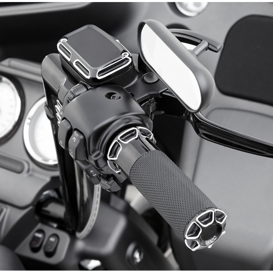 ARLEN NESS BEVELED FUSION GRIPS CABLE BLACK 07-331