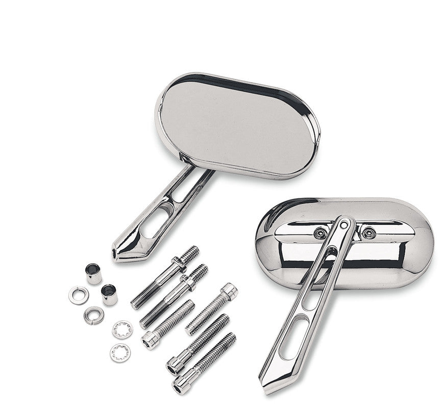 KURYAKYN MAGNUM MIRRORS (PR) CHROME SMALL KURY PN 1428 KUR1428