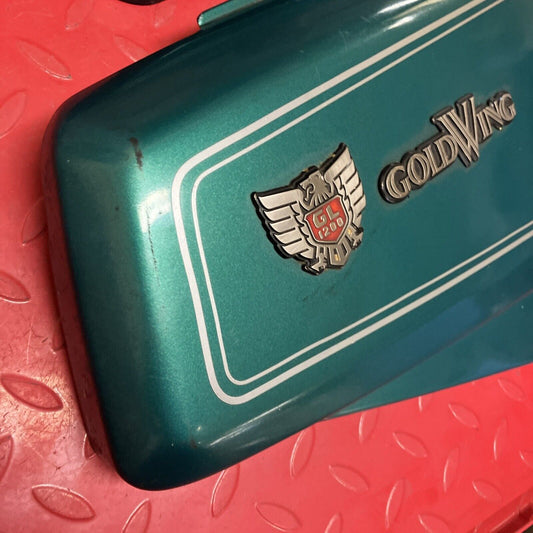 Honda GL1200 1984 1985 1986 1987 Left right side cover panel set green