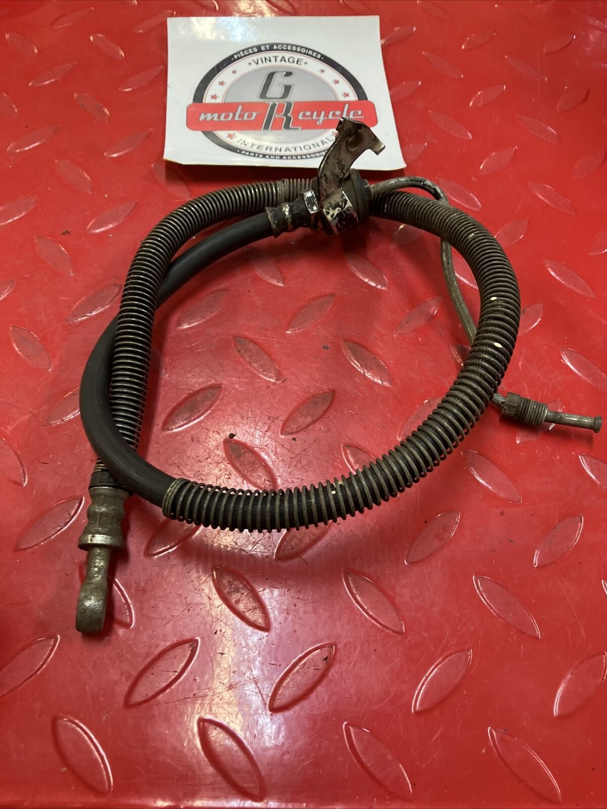 Yamaha RD400 1977 Front brake hose line pipe 1976