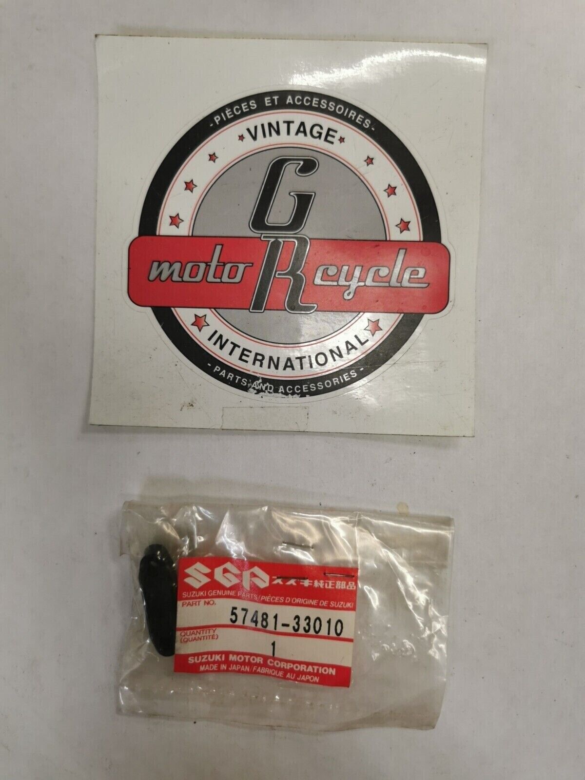 NOS SUZUKI GT550 GSX600 DR200SE GT380 GT750 COVER 57481-33010 S27