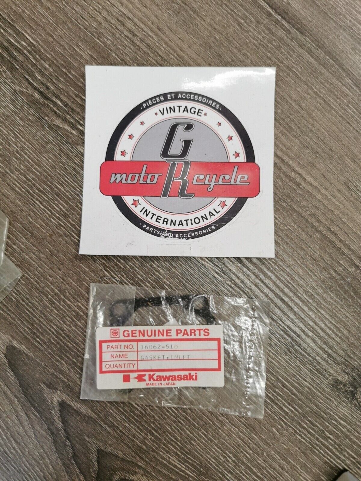 NOS KAWASAKI JS550 JS440 1986 - 1990 GASKET INTAKE 16062-510 K31
