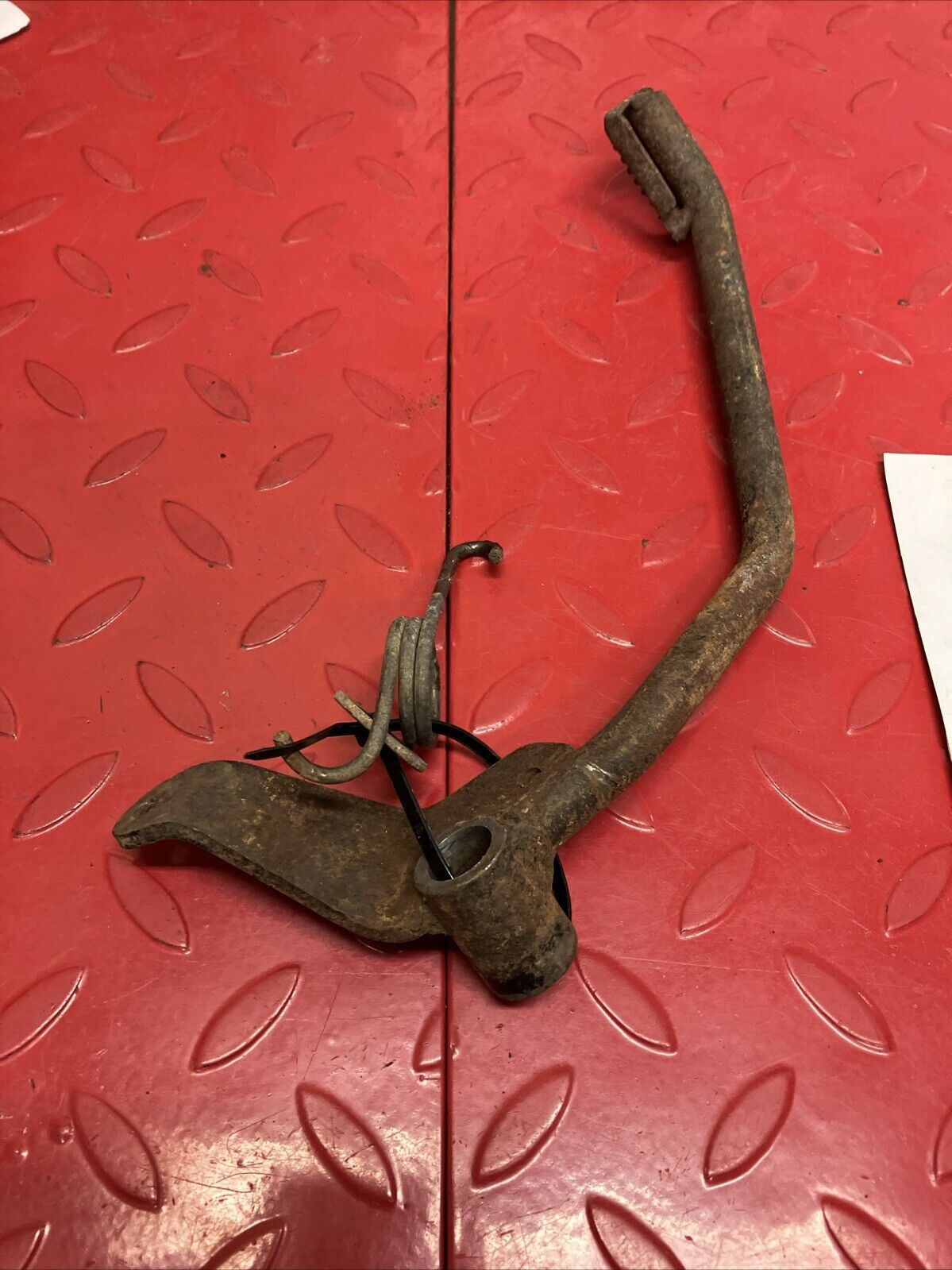 Suzuki RV90 1975 Rear brake pedal arm lever washer spring 1972 - 1977
