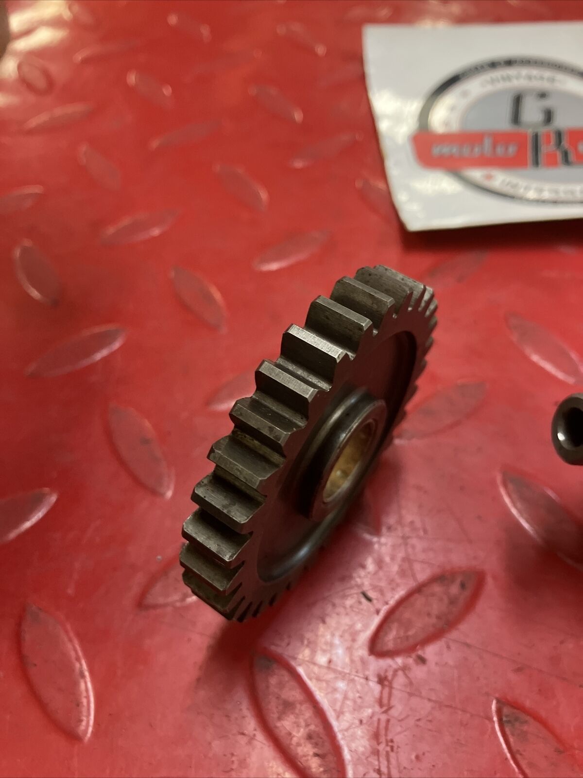 Kawasaki KX125 1983 kickstarter kick starter idle gear shaft spindle 59051-1036