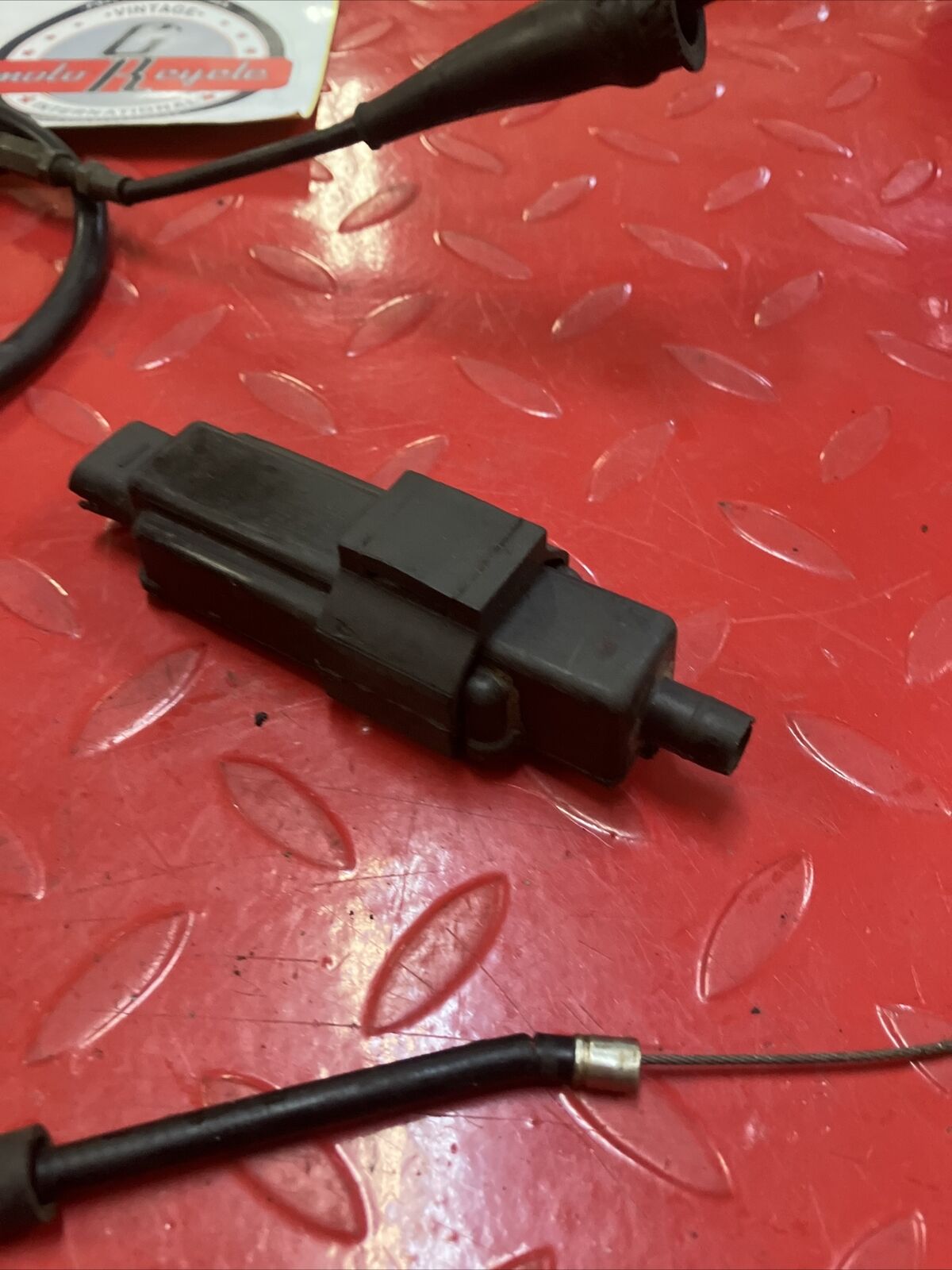 Yamaha DT200 1984 throttle and pulley cables