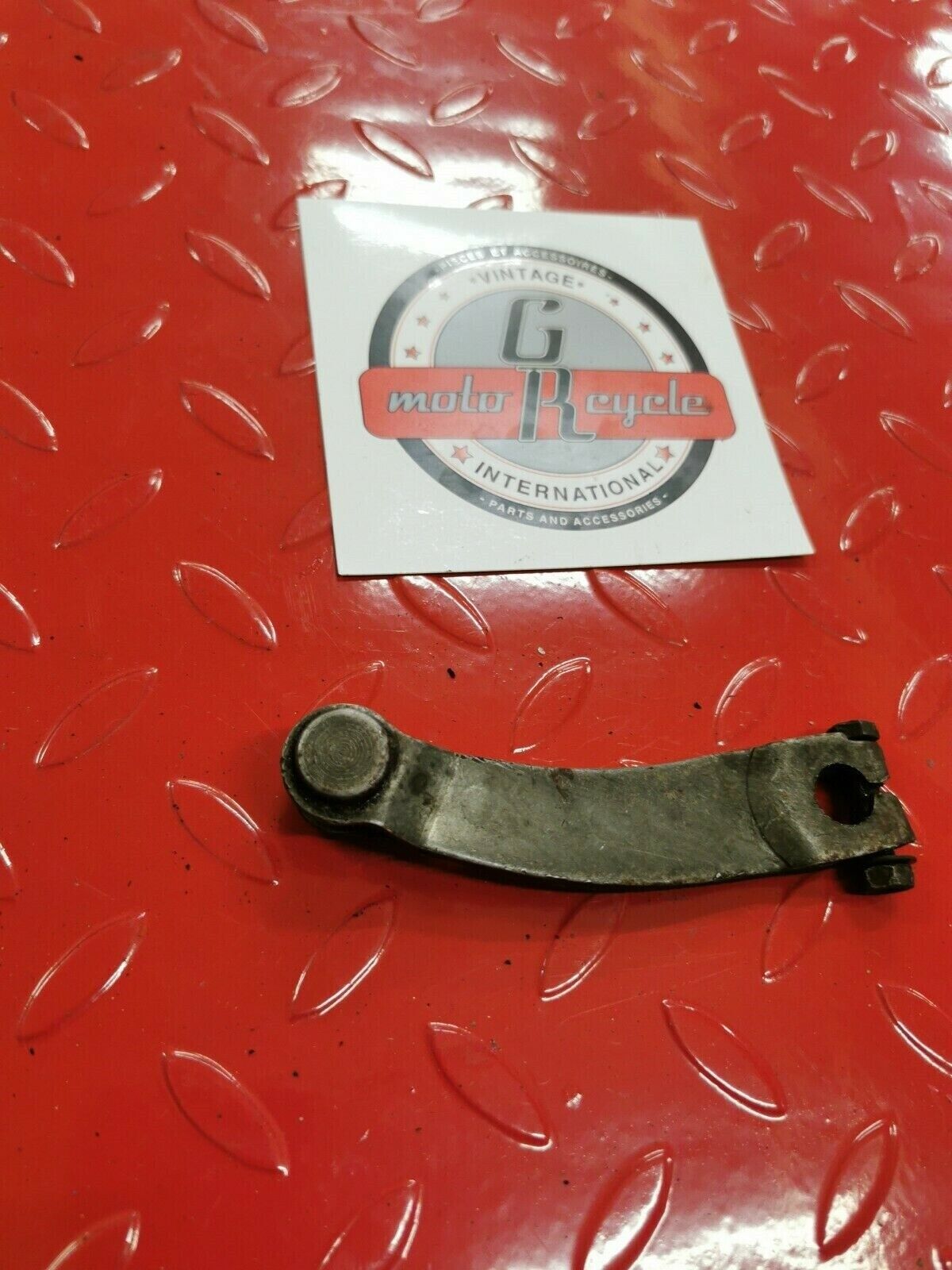 Yamaha IT175 1981 rear brake panel hub drum plate lever arm XT350 YZ100