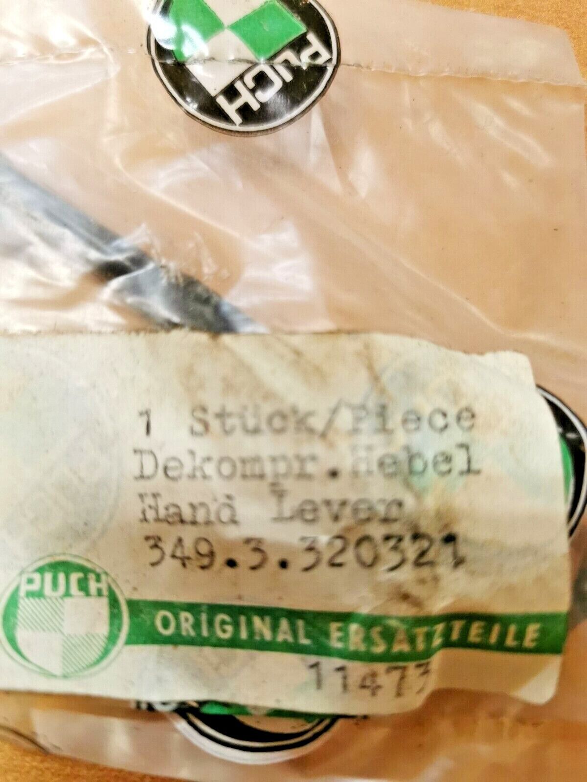 NOS BOMBARDIER PUCH MAXI HAND LEVER 349.3.320321 P1