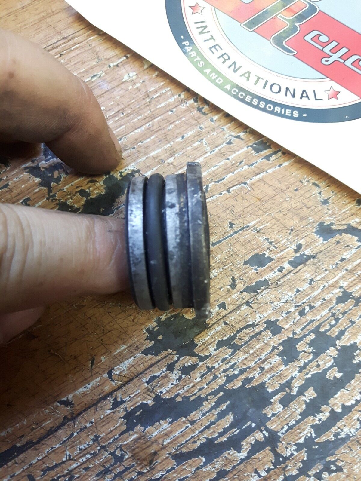 Yamaha YZ250 1988 exhaust power valve holder bushing cap