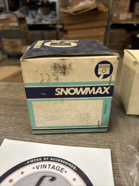 NOS SNOWMAX ROTAX 340 TNT RH PISTON KIT O/S .020 834059 J62