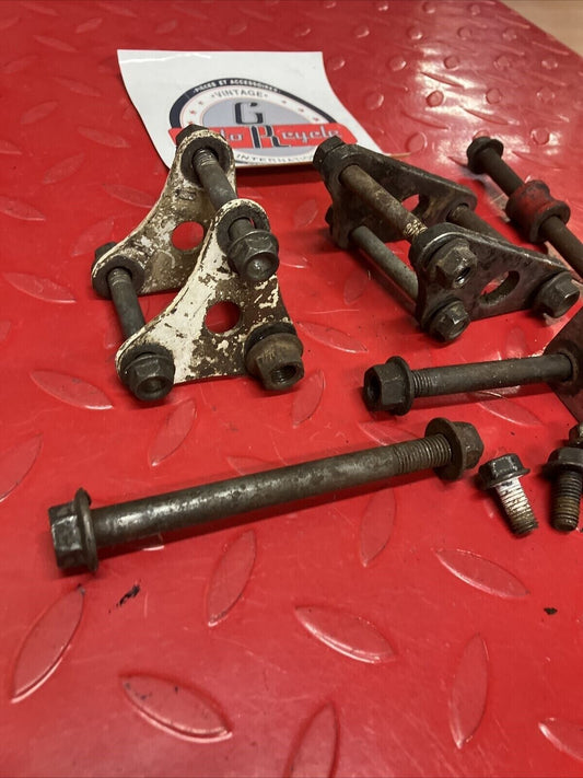 Honda XL600R 1986 Engine motor bolt plate hanger bracket hardware 1983 1985 1987