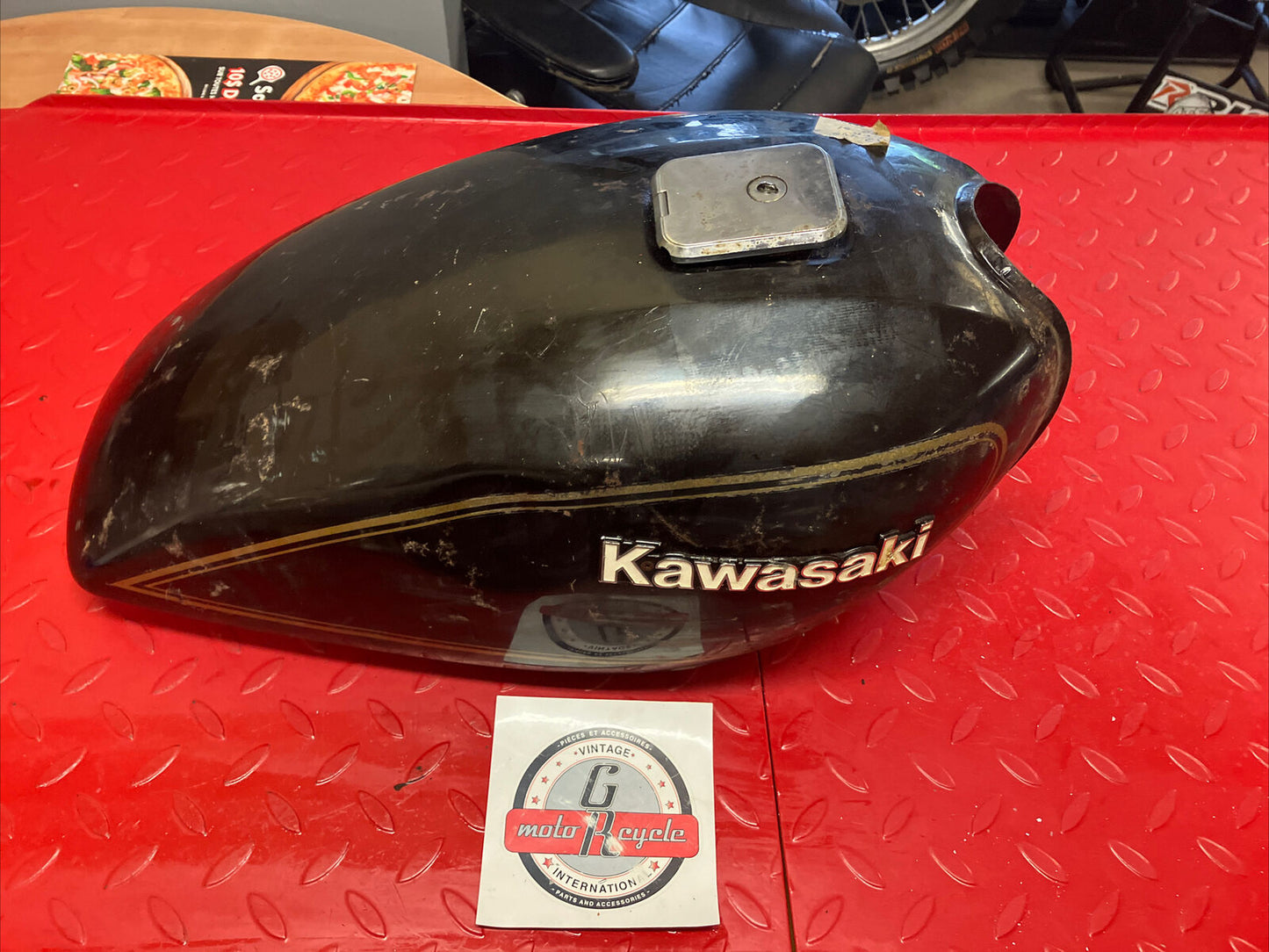 Kawasaki KZ440 LTD 1980 - 1981 fuel tank gas petrol reservoir 4
