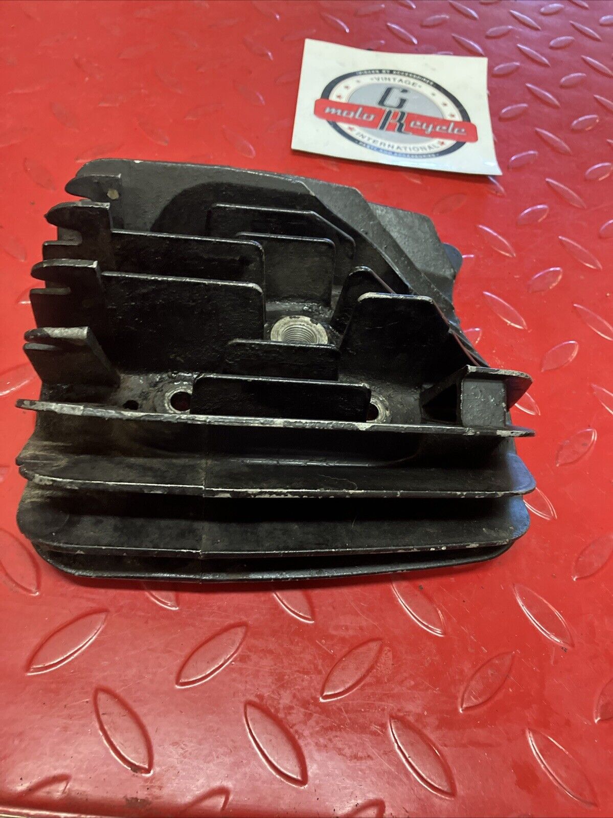 Yamaha DT125 1978 cylinder jug barrel head 2