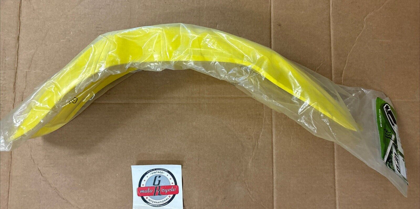 NOS UFO PLAST RM125 RM250 RM-Z250 RM-Z450 PLAST FRONT FENDER YELLOW SU03985102