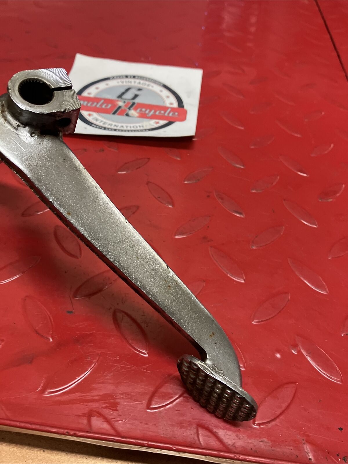 Yamaha U7E 1972 V70 gearshift gear shift shaft pedal lever arm shifter