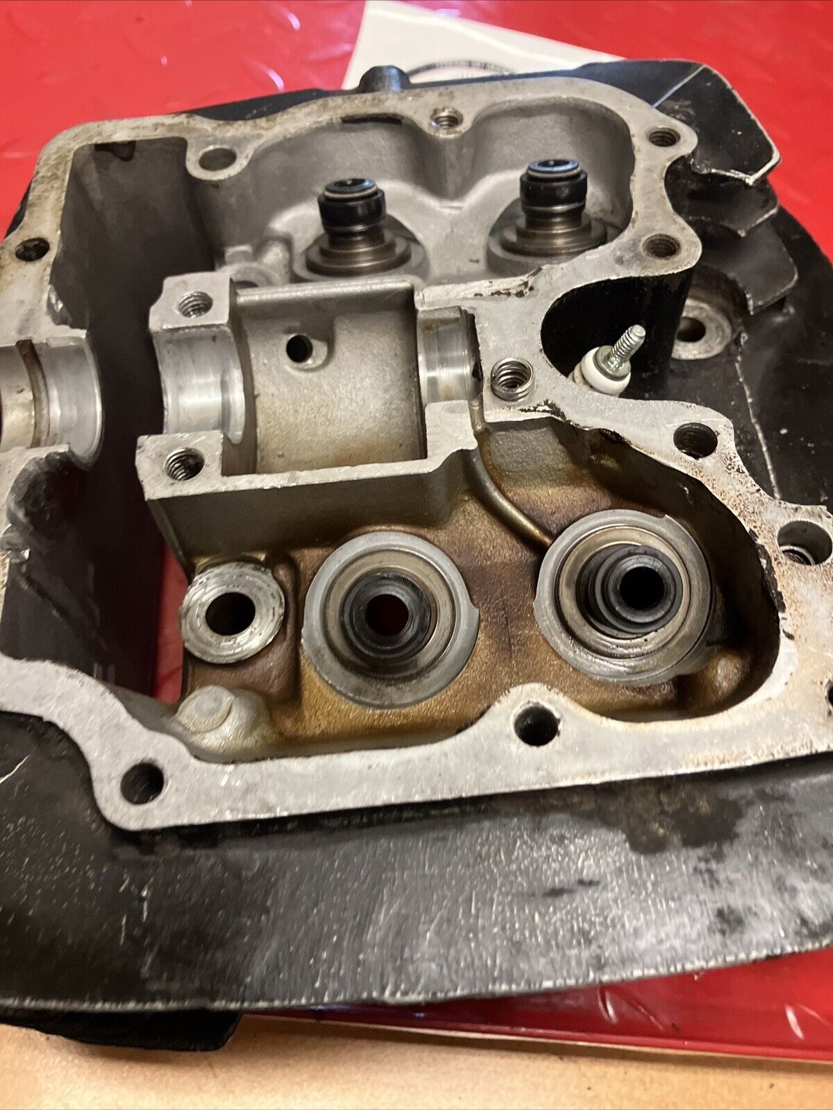 Honda XR350R 1985 cylinder head