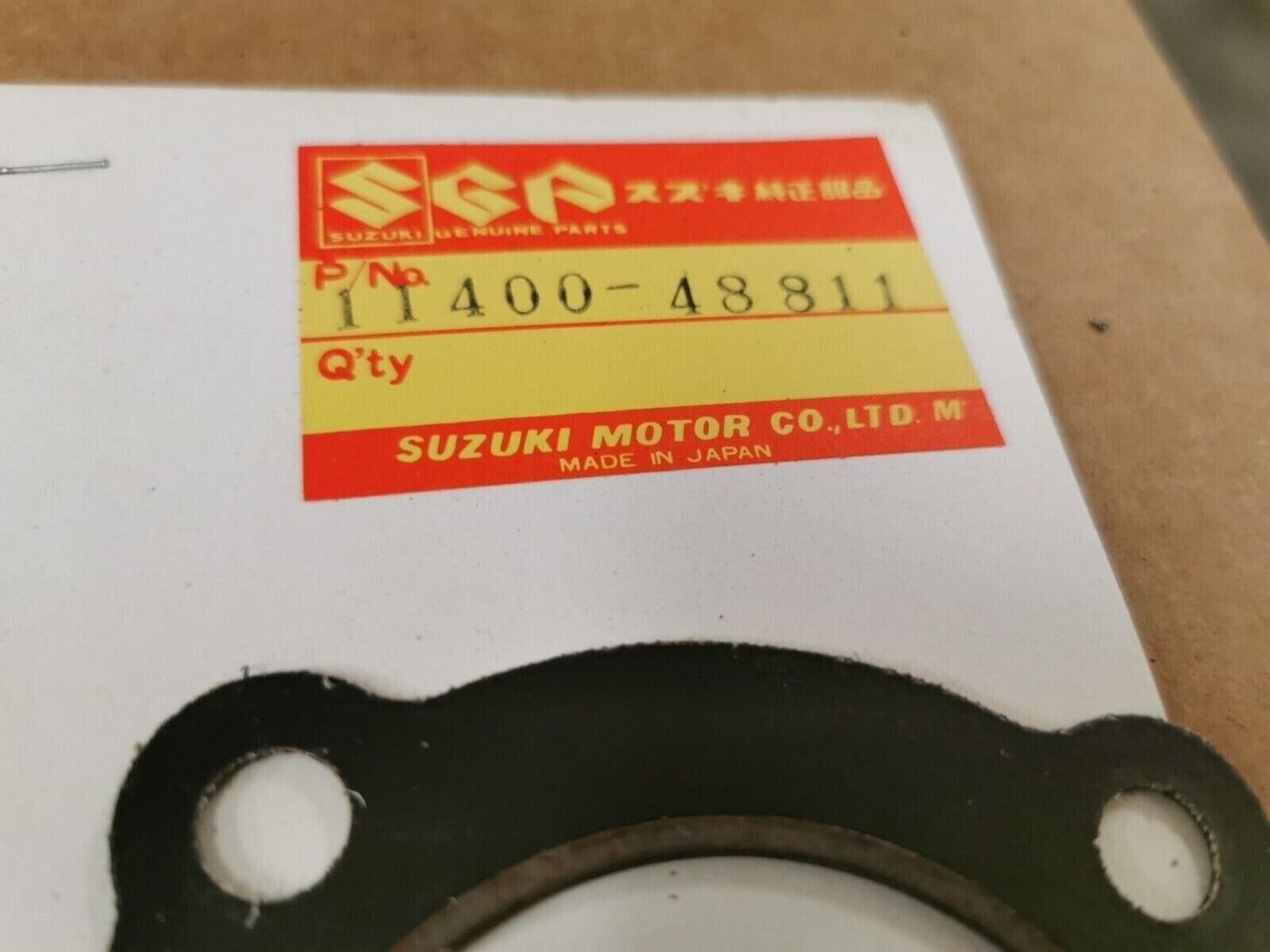 NOS SUZUKI DS125CNT TS125CNTX GASKET KIT INCOMPLETE SET 11400-48811 J49