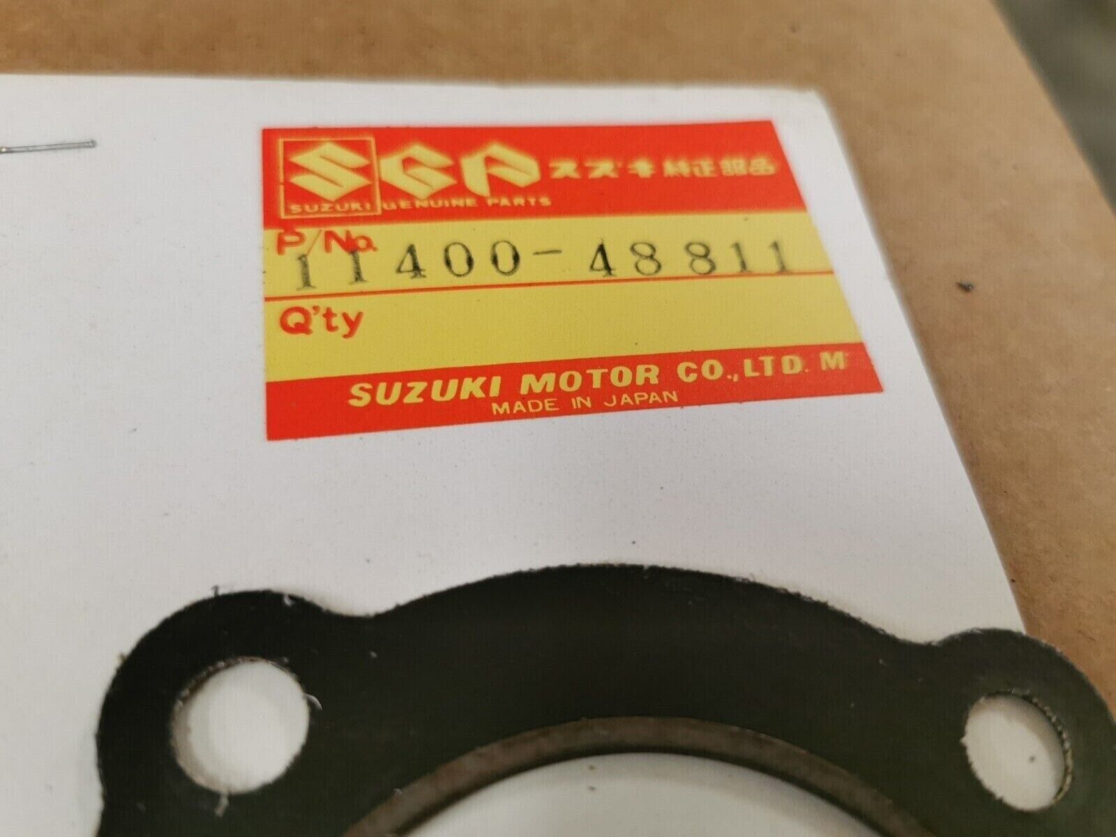 NOS SUZUKI DS125CNT TS125CNTX GASKET KIT INCOMPLETE SET 11400-48811 J49