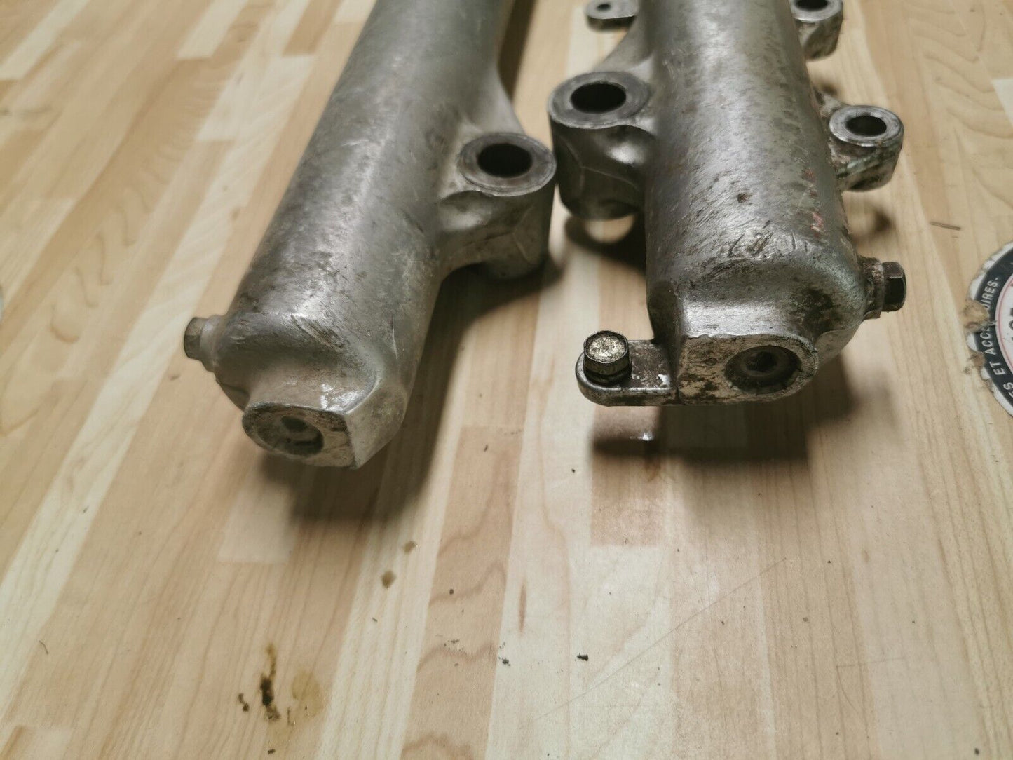 Yamaha DT200 1985 front fork suspension damper suspension