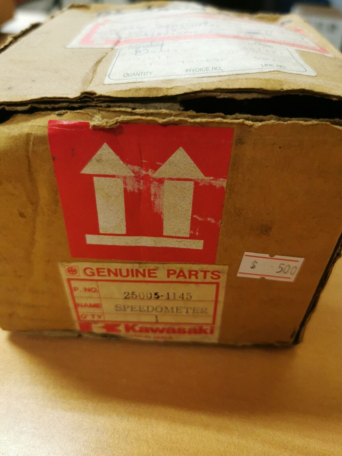 NOS KAWASAKI 81 82 83 CSR - KZ650 SPEEDOMETER KPH (Canada) | CN 25005-1145 K6