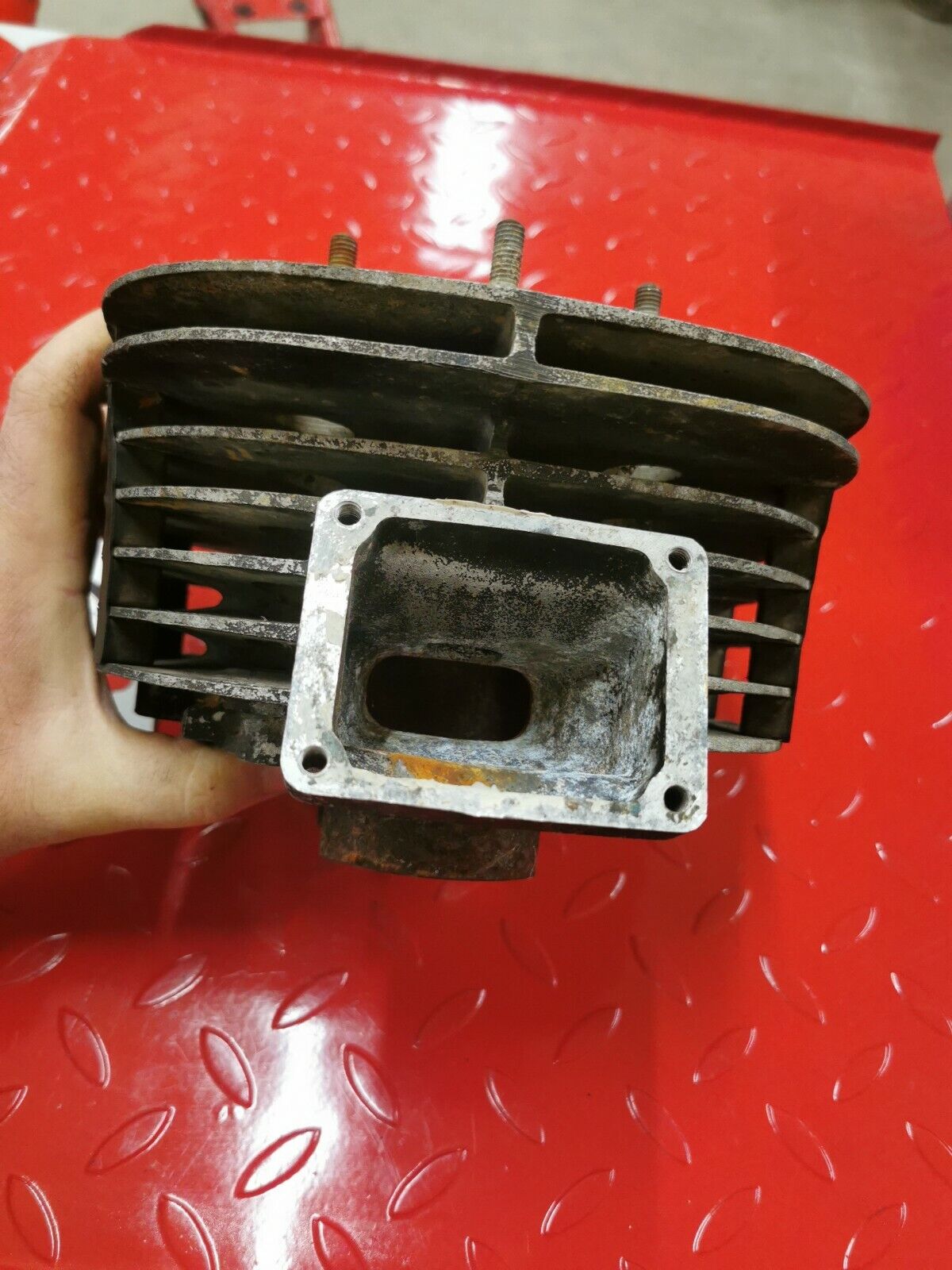 Yamaha DT250 1977 cylinder jug barrel 1978 70mm std 2