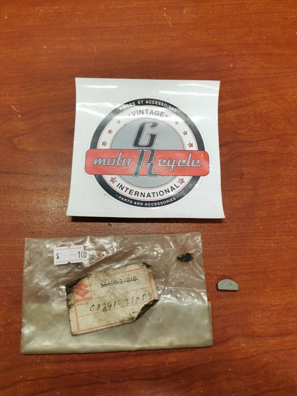 NOS Suzuki WOODRUFF KEY 5MM 08341-31059 S18
