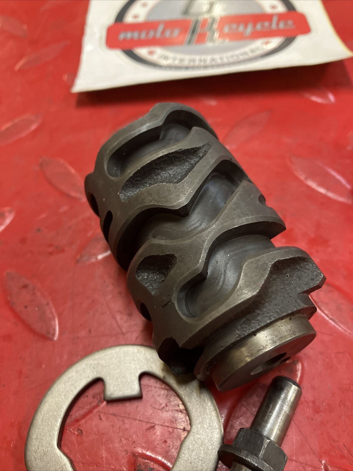 Honda CR125R 1984 transmission gearshift gear shift drum assy 2