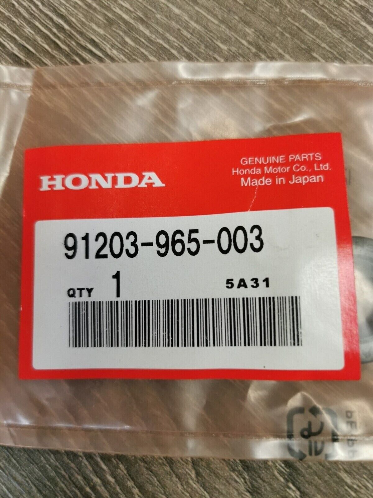 NOS HONDA XR200 OIL SEAL 91203-965-003 H53