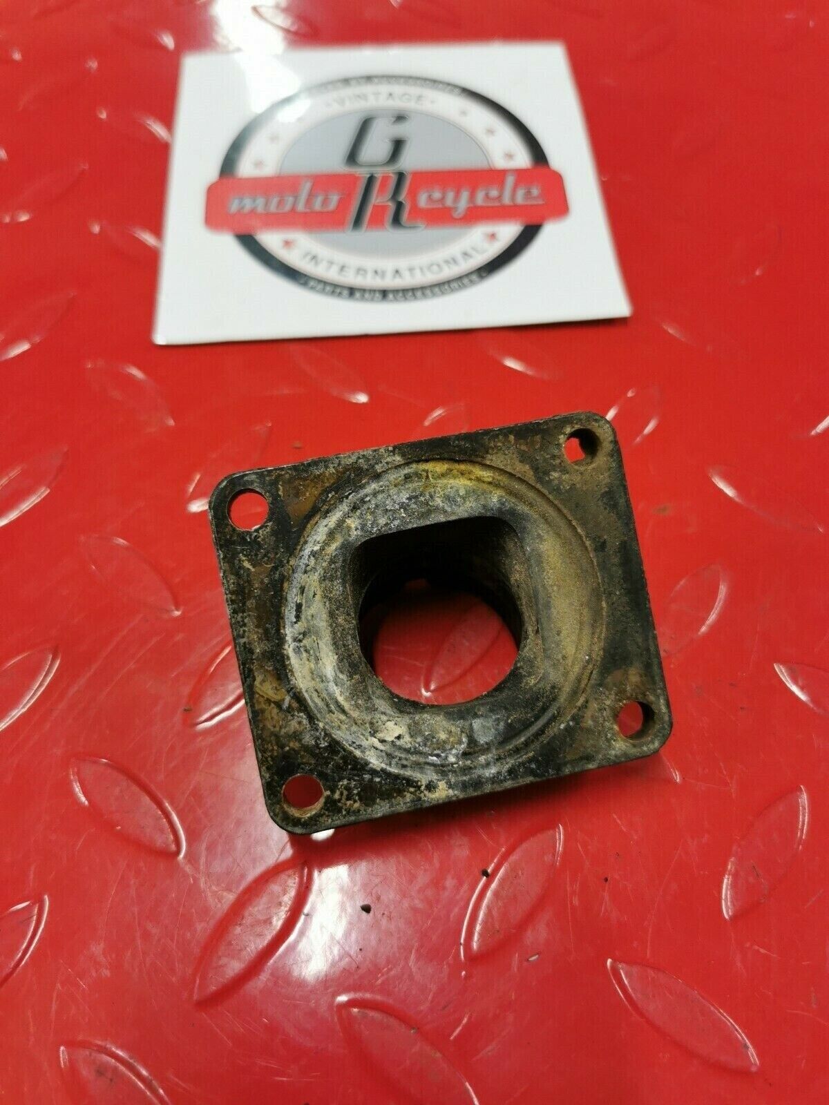 Yamaha MX100 1980 intake manifold carburetor boot joint insulator DT100 RT100