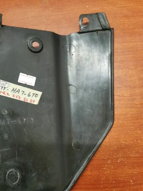 Honda 1986 - 1987 TRX350 RIGHT REAR FOOT SPLASH GUARD 80211-HA7-670 H73