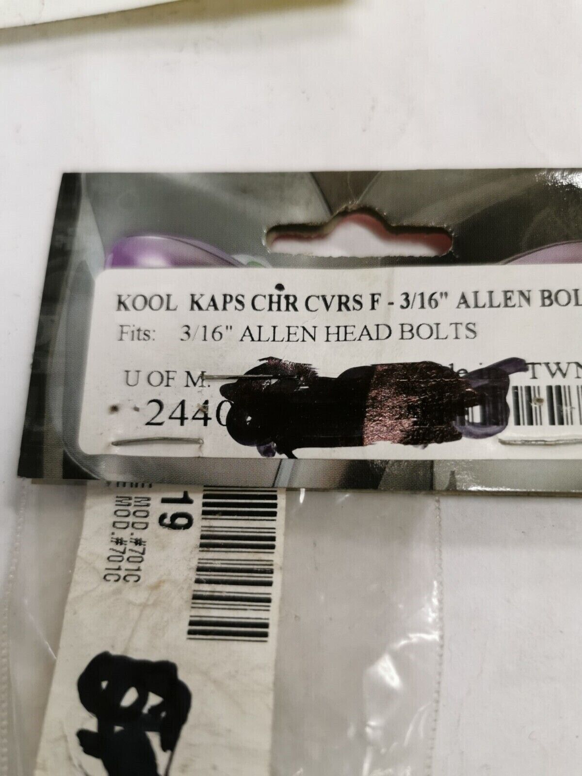 NOS KURYAKYN KOOL CAP 3\16 ALLEN BOLTS QTY4 2440 J35