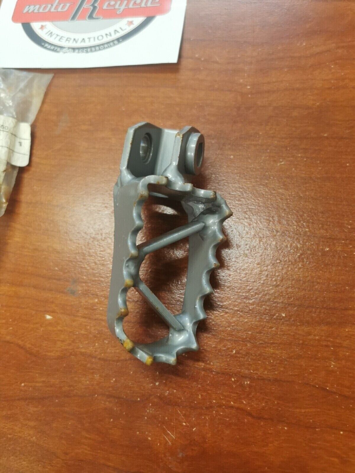 NOS KTM 50SX 540SX 60SX 620SX FOOT REST R/S SILVER '98 5460314000090 KT3