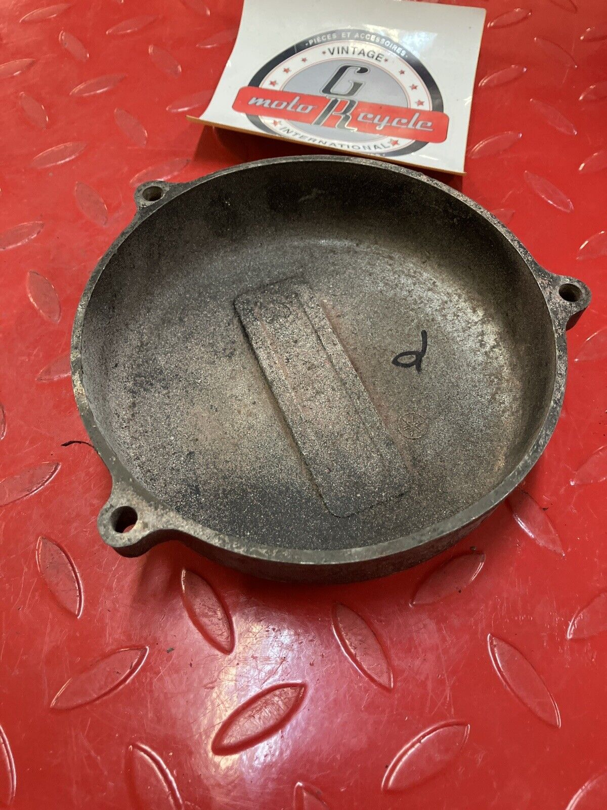 Yamaha RD400 1977 Left crankcase stator generator cover 1976 1978 1979 2