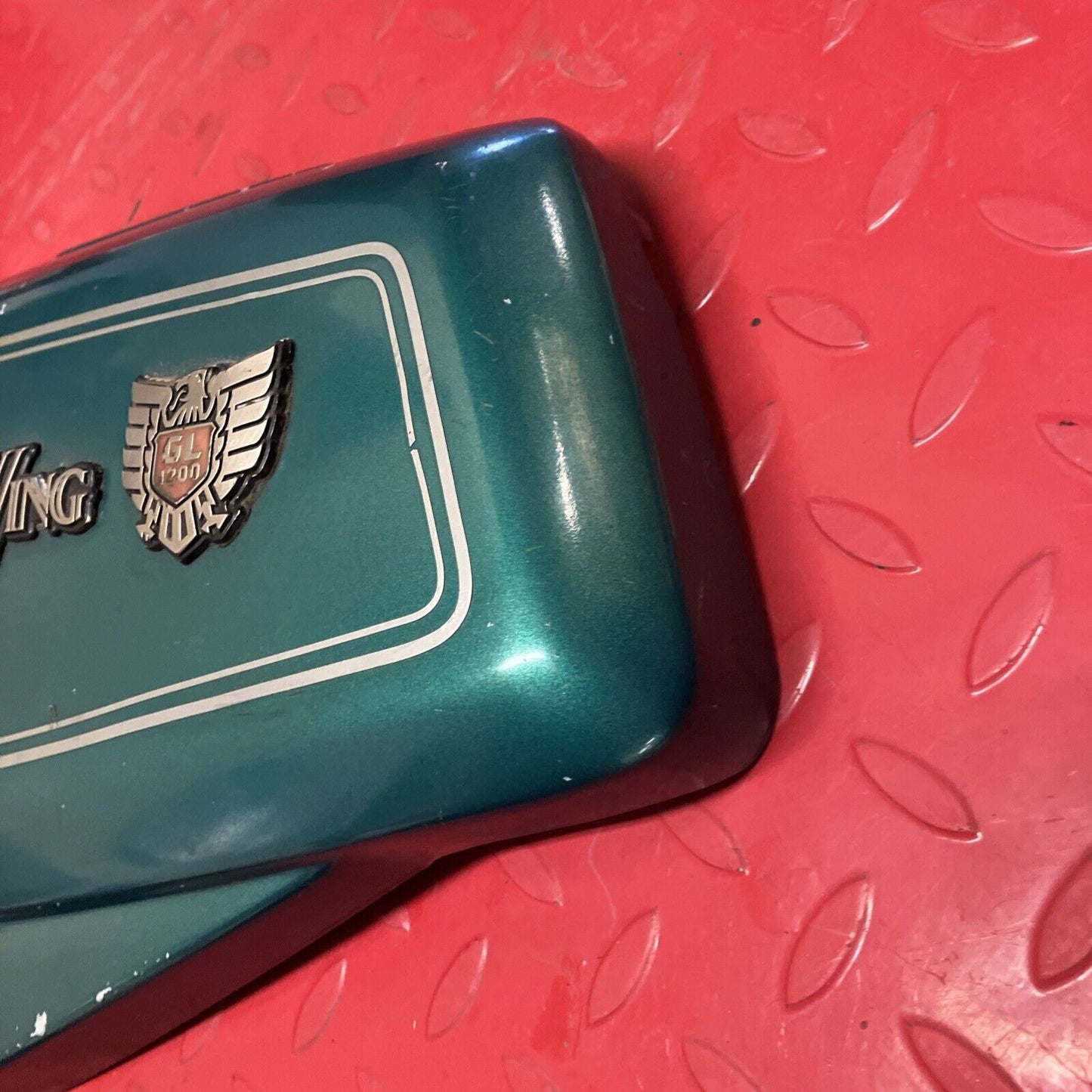 Honda GL1200 1984 1985 1986 1987 Left right side cover panel set green