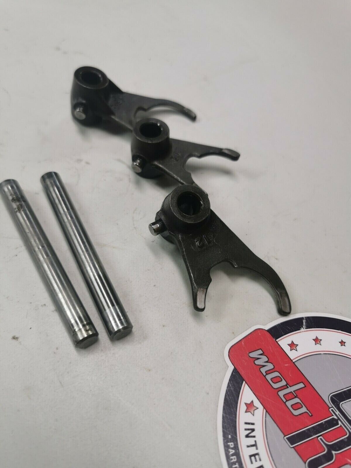 Kawasaki KX125 1980 transmission gearshift gear shift forks 13140-1034