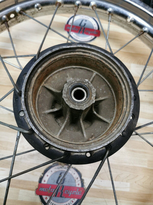 Yamaha MX175 1981 rear wheel hub rim spoke 1W1-25311-00-98