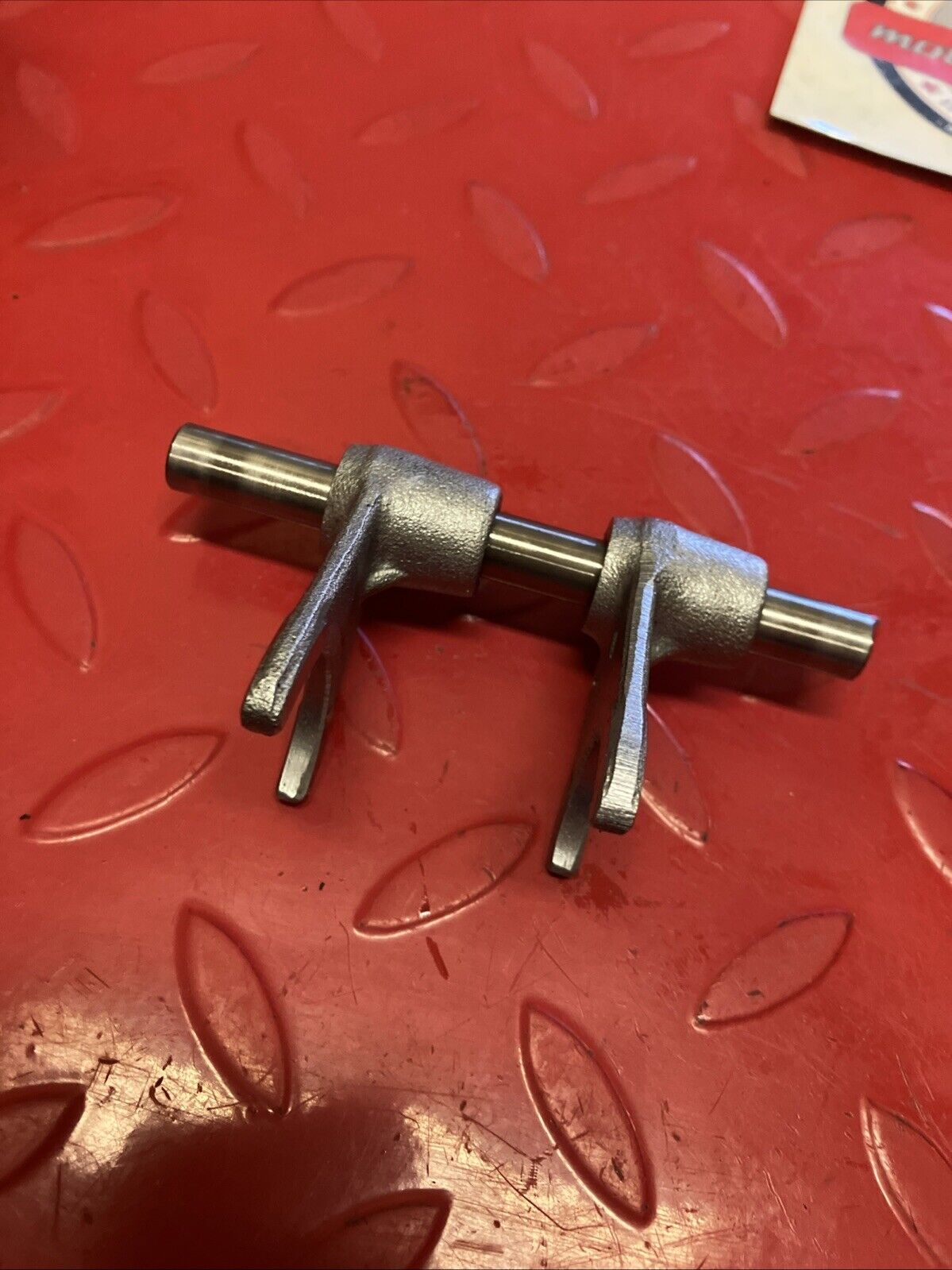 Suzuki RM125 1983 Transmission gearshift gear shift forks assembly